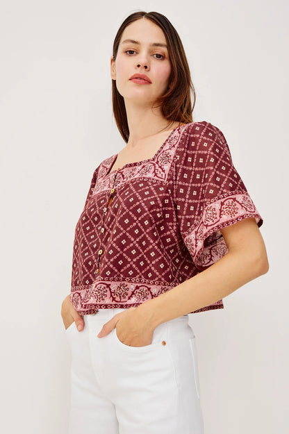 Rails | La chemise Ellen - Imprimé ''Flower Chain''