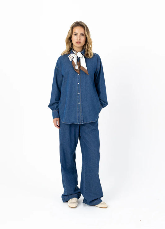 Coster | Chemise à manches longues- Denim