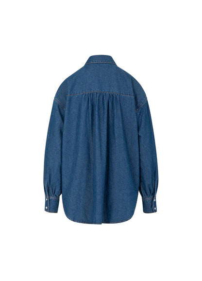 Coster | Chemise à manches longues- Denim