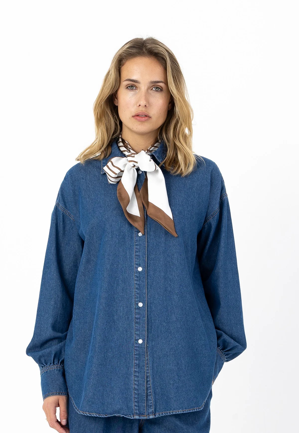 Coster | Chemise à manches longues- Denim