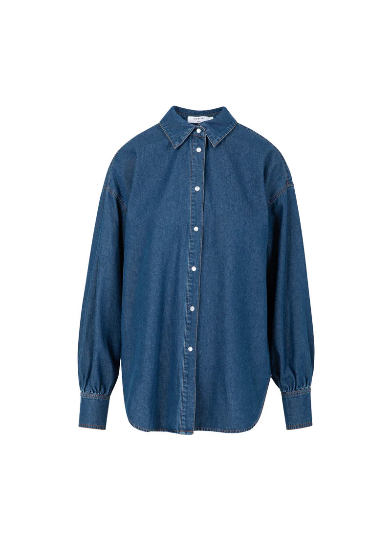 Coster | Chemise à manches longues- Denim