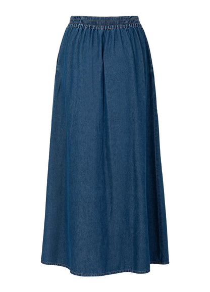 Coster | - Jupe coupe trapèze- Denim