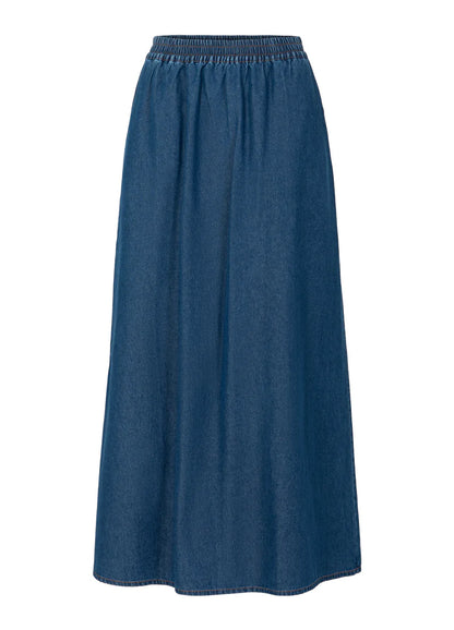 Coster | - Jupe coupe trapèze- Denim