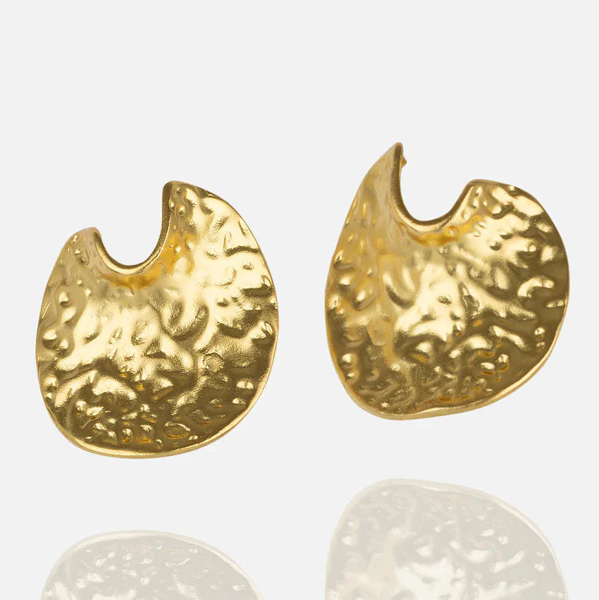 RM KANDY | Boucles d'oreilles « Molten Moon » - Or
