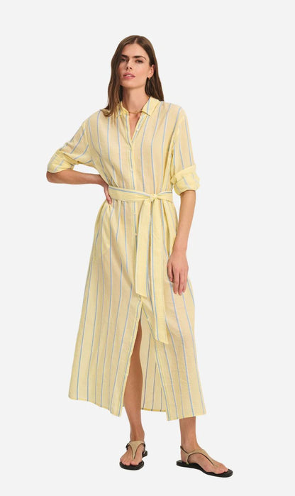 Velvet | La robe longueur maxi ''Kimora'' - Jaune