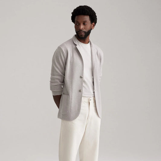 Emanuel Berg | Gilet en laine mérinos Premium  - Beige