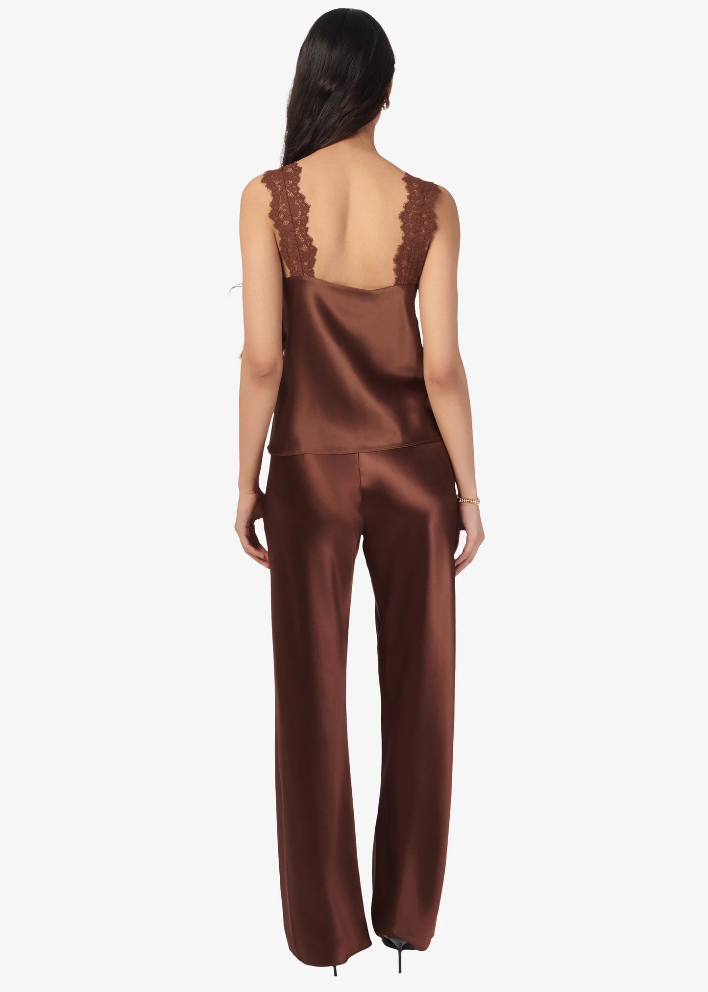 Cami NYC | Pantalon ''Bristol'' taille mi-haute - Mousse
