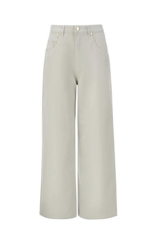 SANCIA | Pantalon 'Drew'| Argile