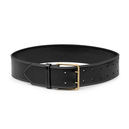 SANCIA | ceinture en cuir ''Bruno'' - Noir