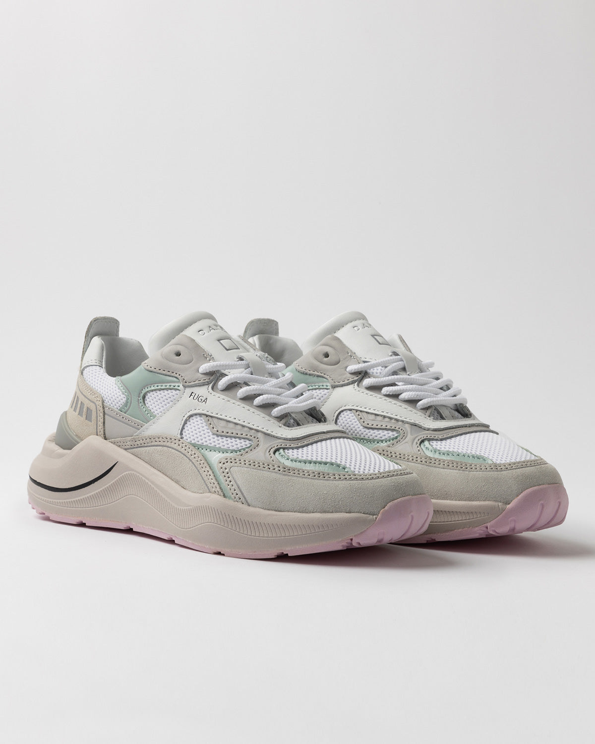 DATE | Baskets ''Fuga HF Plus'' - Blanc / Rose