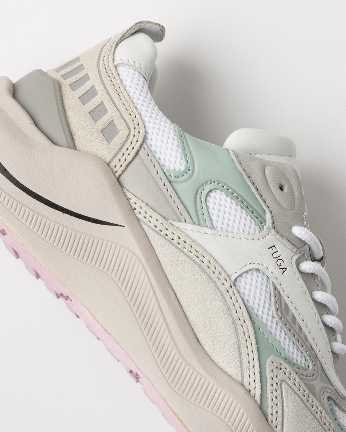 DATE | Baskets ''Fuga HF Plus'' - Blanc / Rose