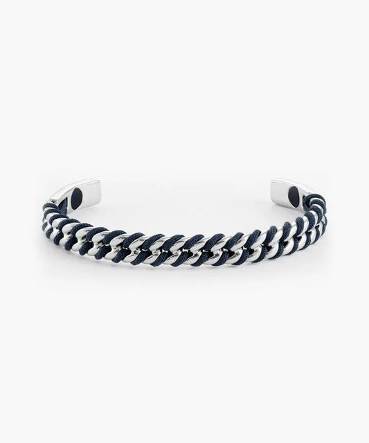 Bracelet "Navarch 7mm Curb" | Marine