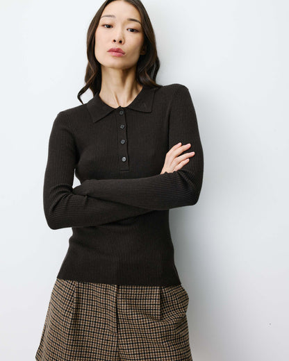 GRACE & MILA | Pull " Angelo " | Brun