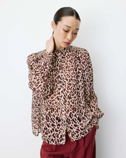 GRACE & MILA | Blouse 'Almira' | Léopard