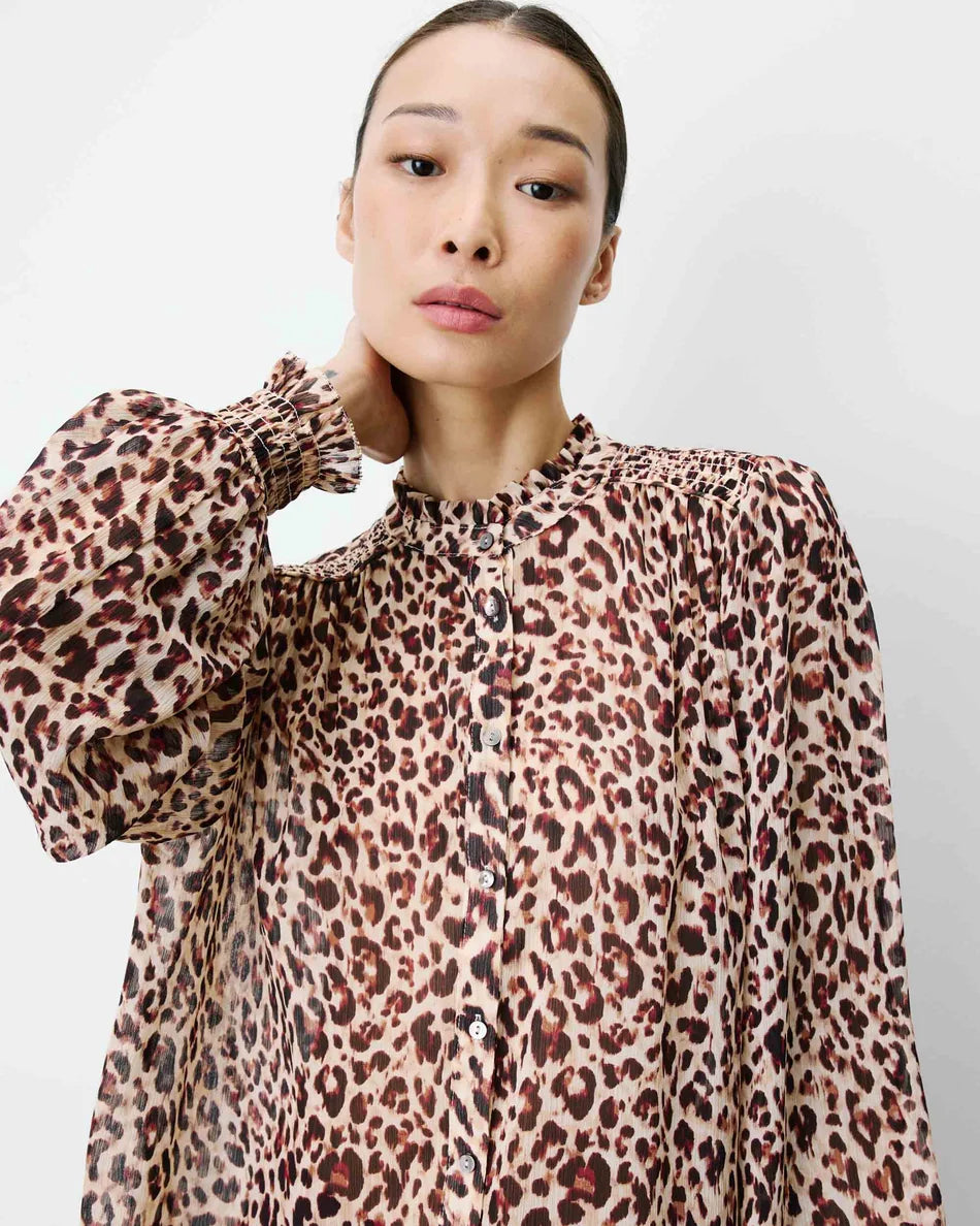 GRACE & MILA | Blouse 'Almira' | Léopard