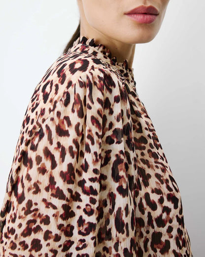 GRACE & MILA | Blouse 'Almira' | Léopard