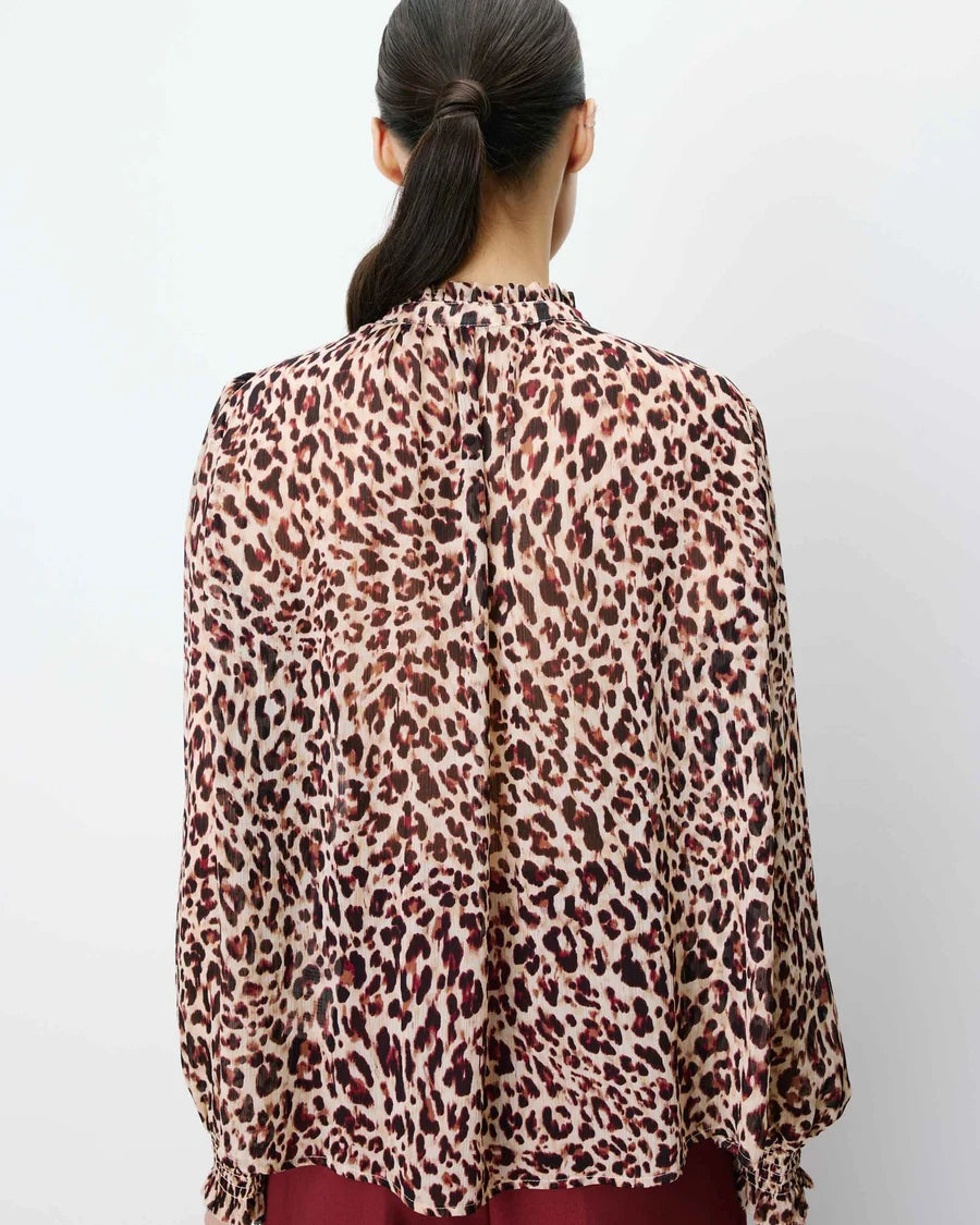 GRACE & MILA | Blouse 'Almira' | Léopard