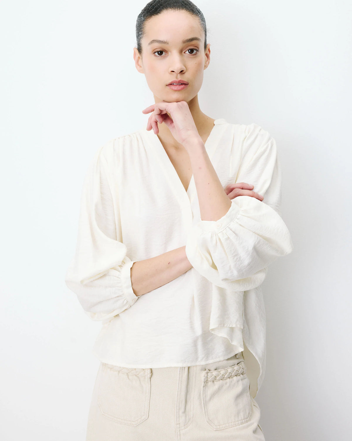 GRACE & MILA | Chemise " Auriane " | Blanc