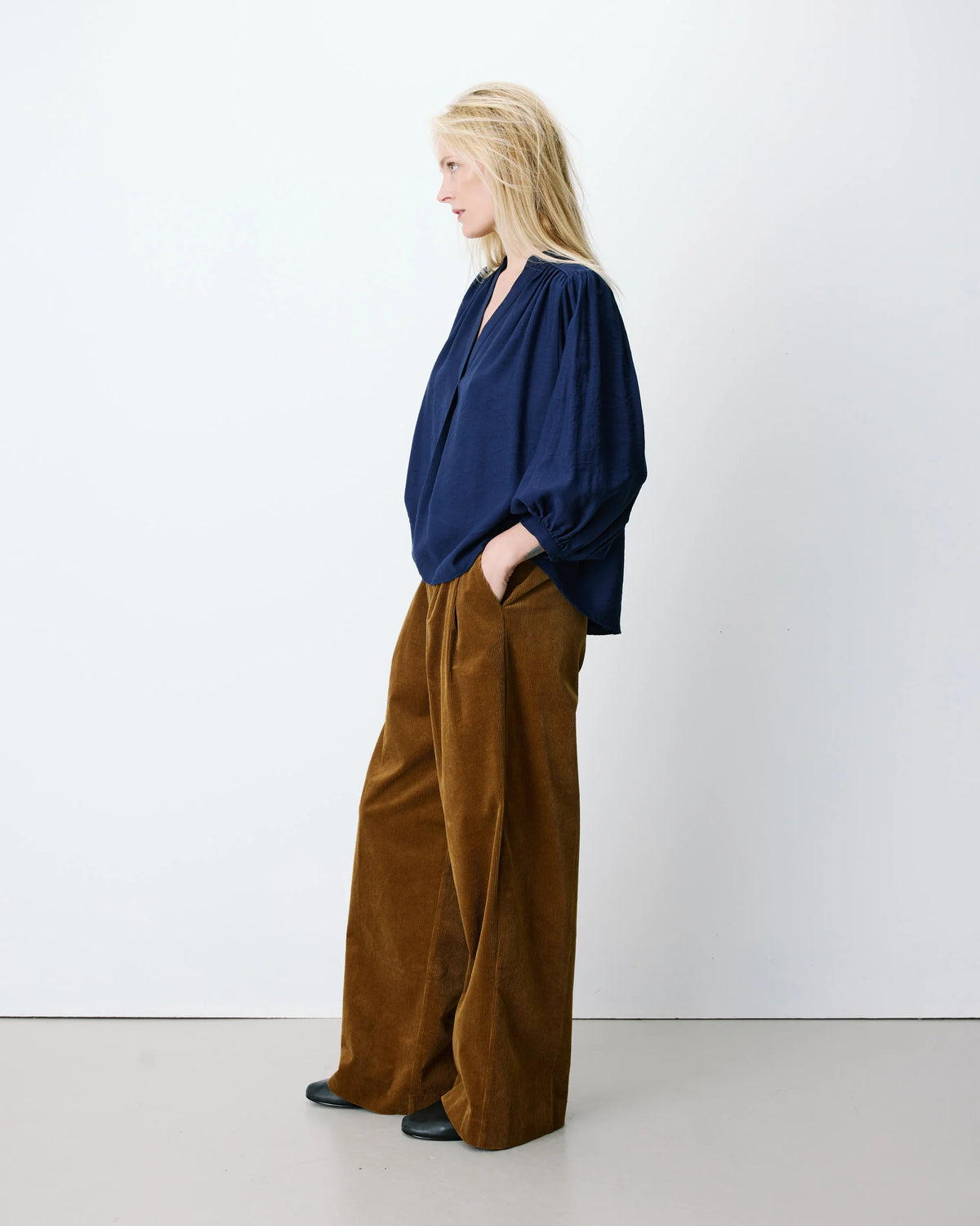 GRACE & MILA | Chemise " Auriane " | Bleu marine