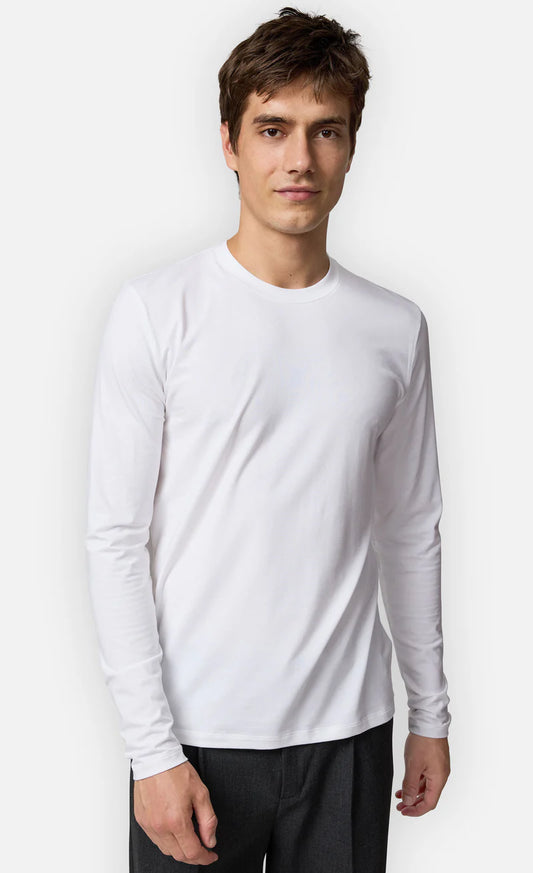 Kiefermann | T-shirt à manches longues "Alberts" - Blanc
