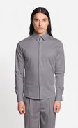 Kiefermann | Chemise à manches longues "Piuss" - Acier