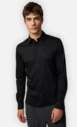 Kiefermann | Chemise à manches longues "Piuss" - Noir