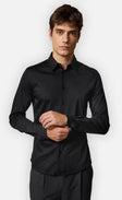 Kiefermann | Chemise à manches longues "Piuss" - Noir