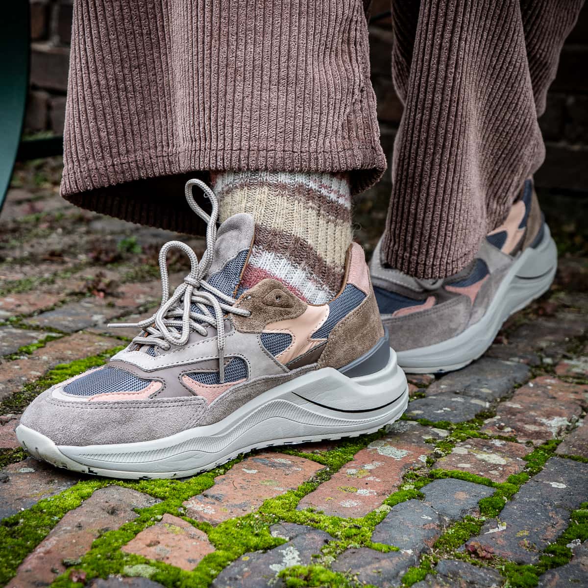 D.A.T.E. | BASKETS 'FUGA DRAGON'  |  ANTHRACITE