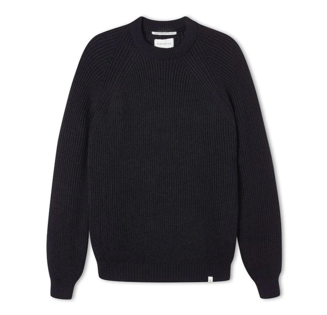Peregrine | pull à col rond '' Ford Crew '' - Marine