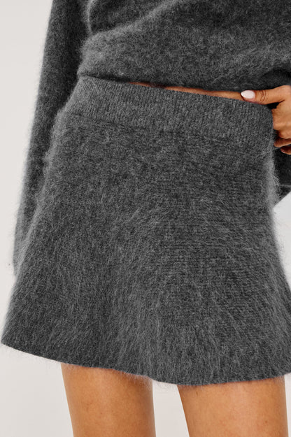 Rails | Jupe en laine "Gayle" - Charbon