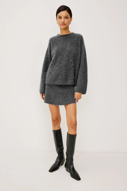 Rails | Jupe en laine "Gayle" - Charbon