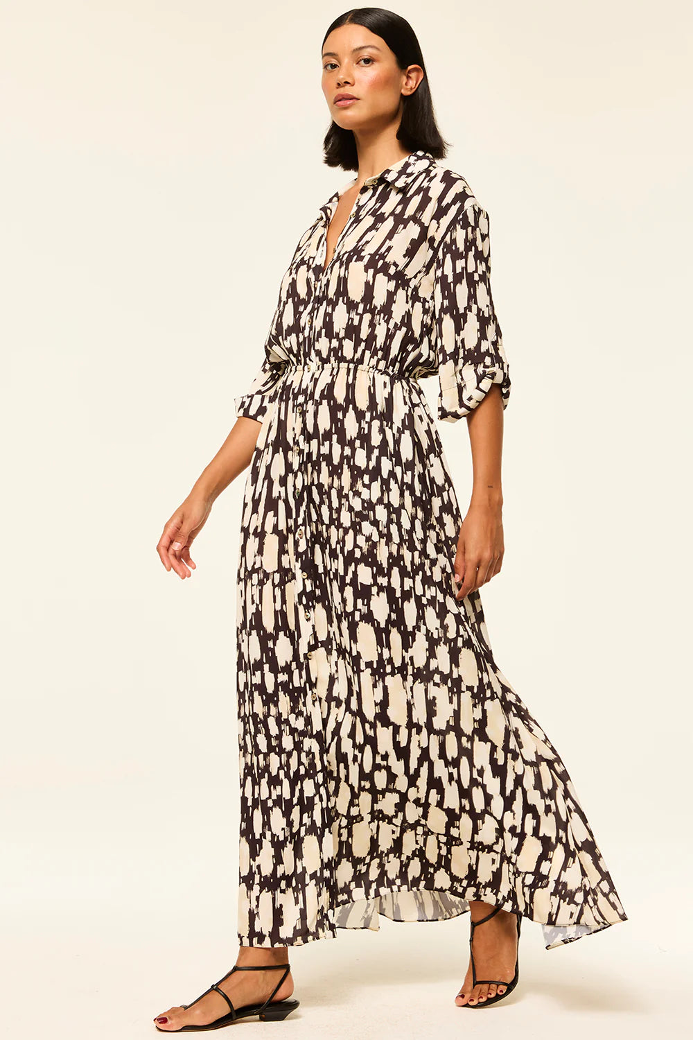 MISA | Robe "LOURDES" - Imprimé