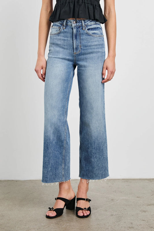 Rails | Les jeans courts "Getty"- Bleu clair