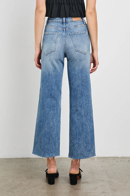 Rails | Les jeans courts "Getty"- Bleu clair