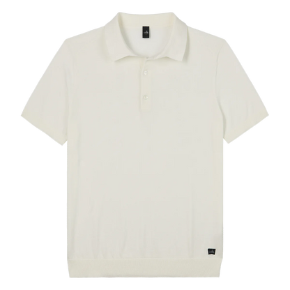 WAHTS | Polo en maille "GRAHAM" - Ecru