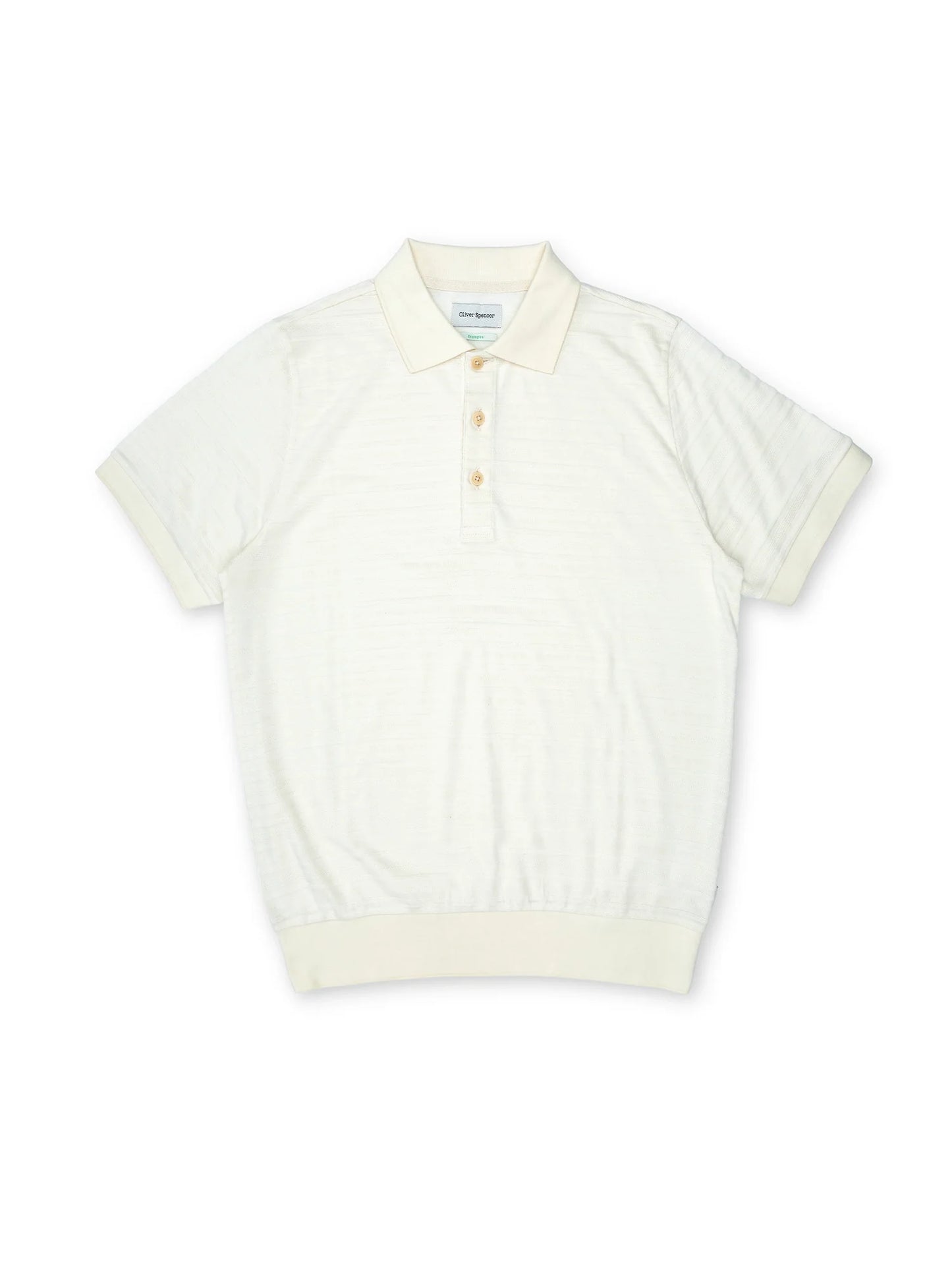 Oliver Spencer | Polo "Glendale" - Blanc cassé