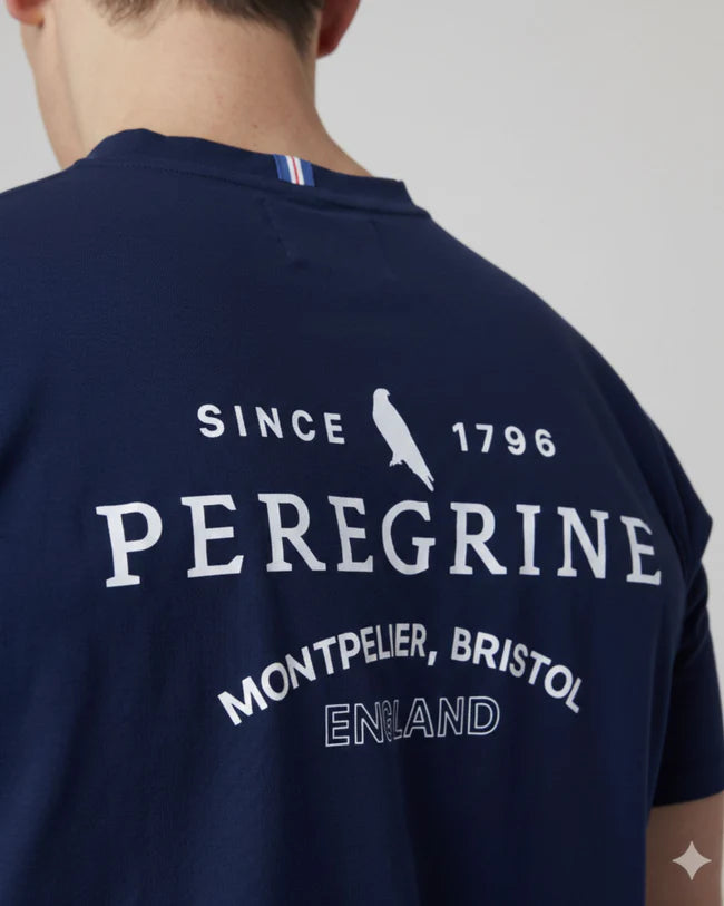 Peregrine | T-shirt à imprimé graphique - Bleu marine