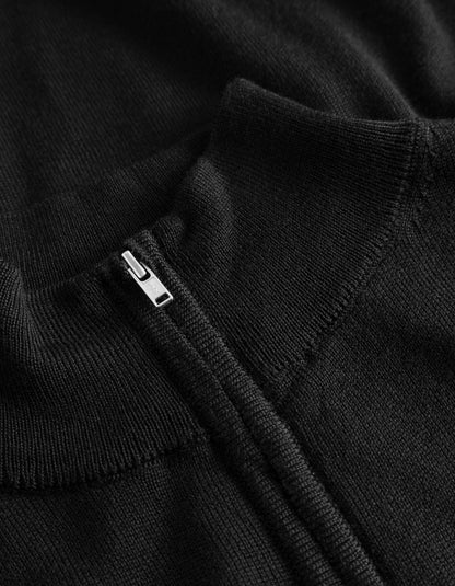 Les Deux | Pull demi-zip "Greyson" - Noir