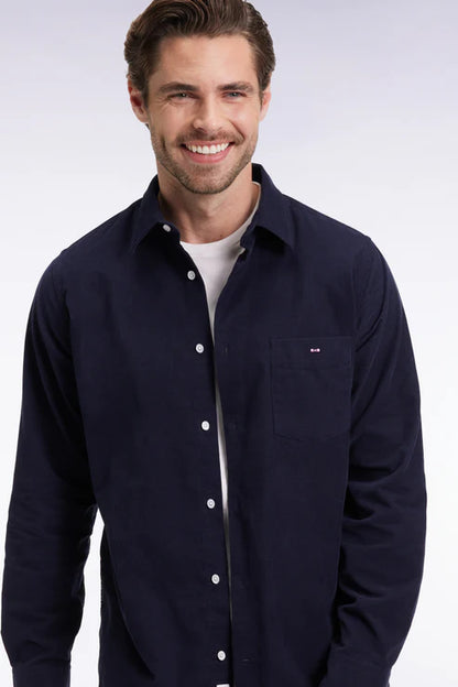 Eden Park | Chemise en velours - Marine