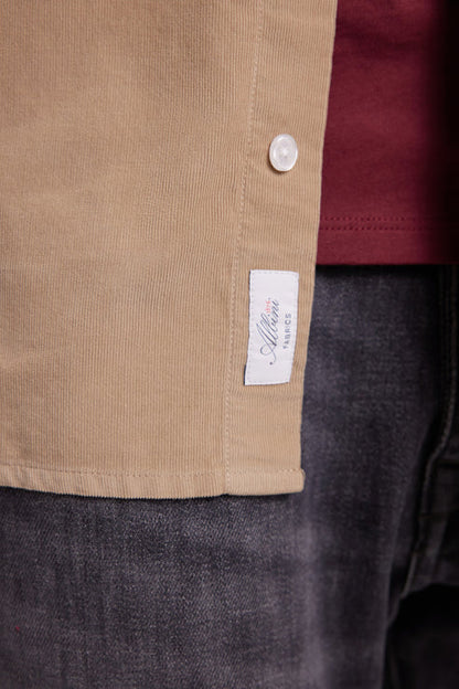 Eden Park | Chemise en velours - Beige