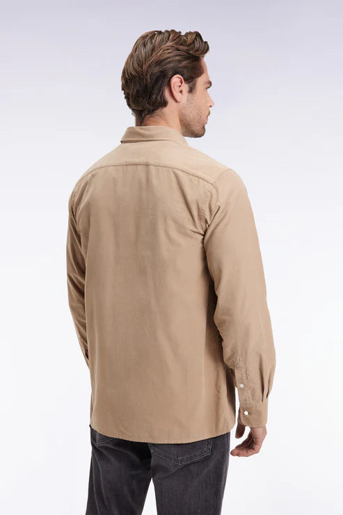 Eden Park | Chemise en velours - Beige