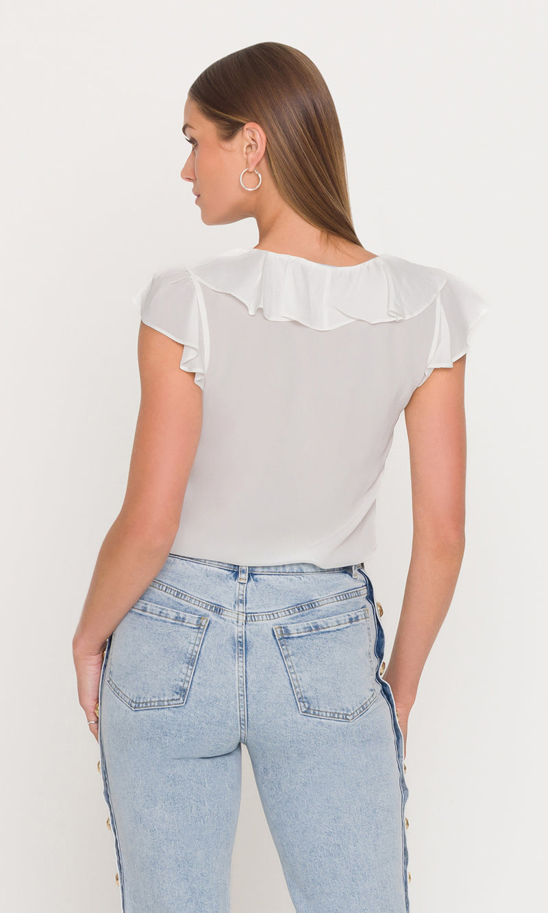 Generation Love | Blouse "Everheart" - Blanc