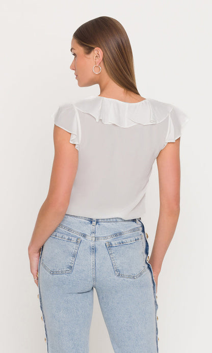 Generation Love | Blouse "Everheart" - Blanc