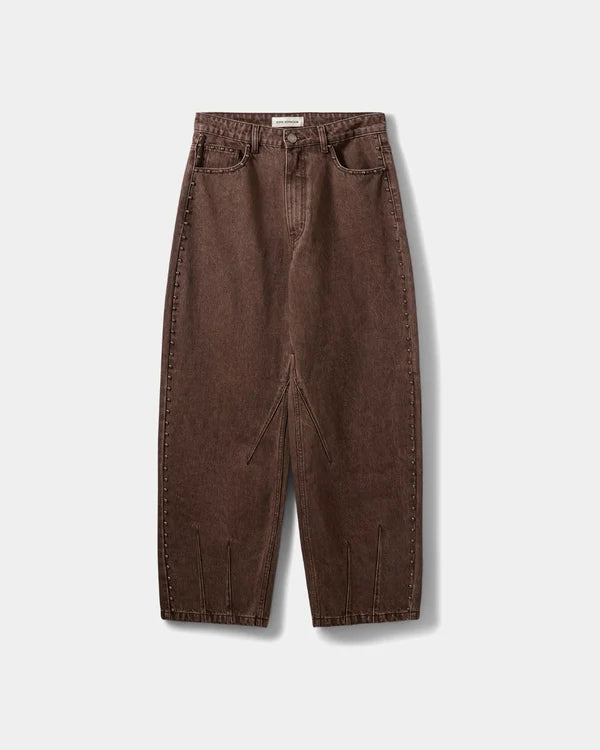 SOFIE SCHNOOR | Barrel Jeans "Havanasw"- Brun