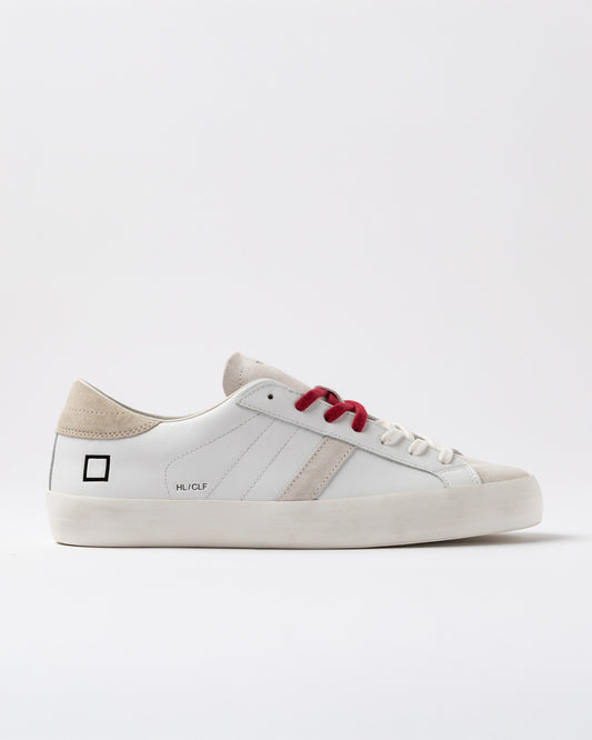 D.A.T.E | Baskets Hill Low - Blanc et Beige