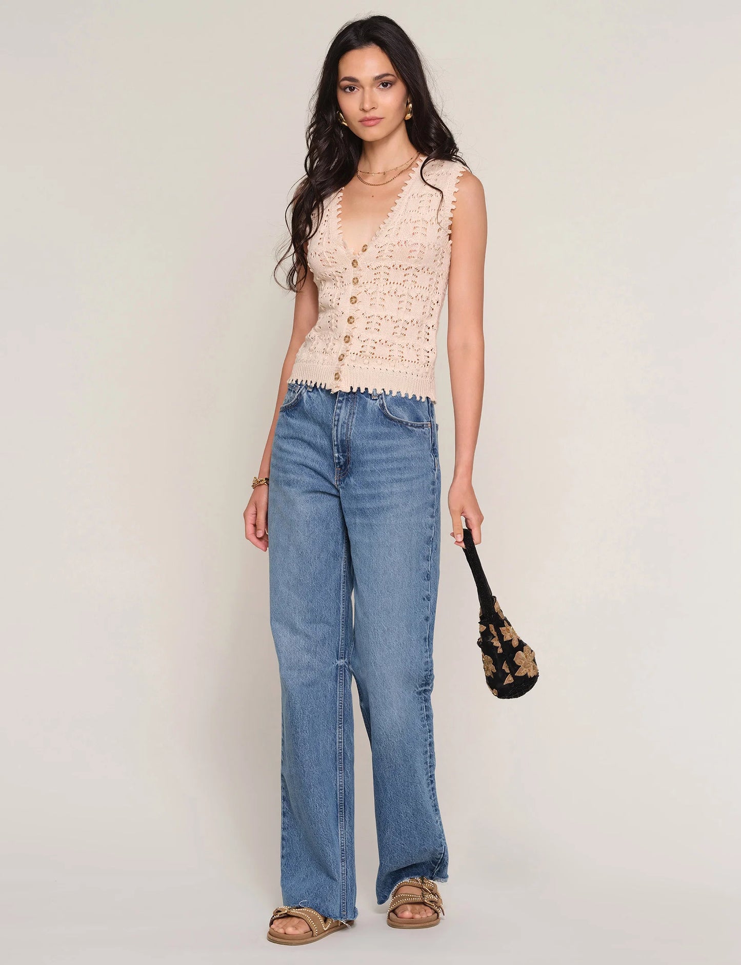 Heartloom | Le gilet sans manches ''Betsie'' - Avoine