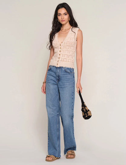 Heartloom | Le gilet sans manches ''Betsie'' - Avoine