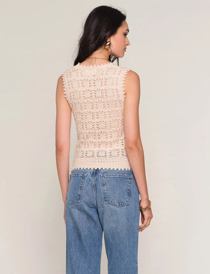 Heartloom | Le gilet sans manches ''Betsie'' - Avoine