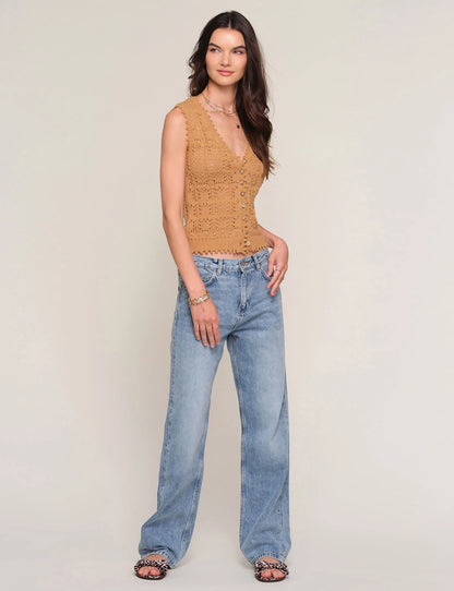 Heartloom | Le gilet sans manches ''Betsie'' - Chai