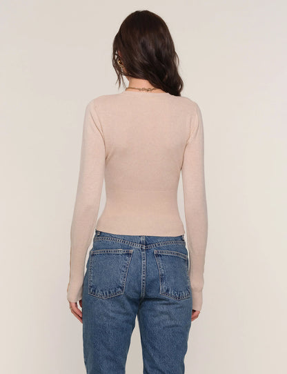Heartloom | Cardigan "Seurat"- Beige crème